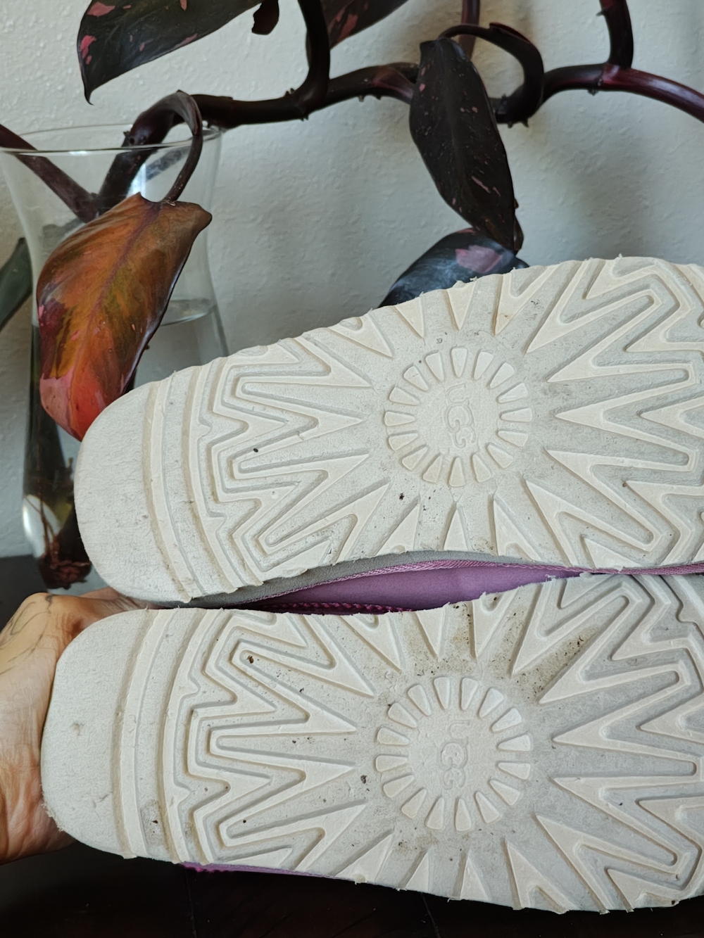 Pink Slip-On Cozy Mule for Women 7 - Picture 5 of 5